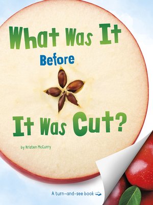 cover image of What Was It Before It Was Cut?